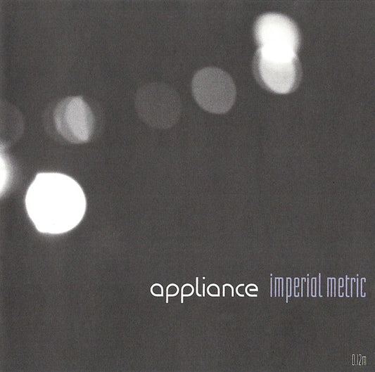 Appliance - Imperial Metric (CD, Album, Jew)