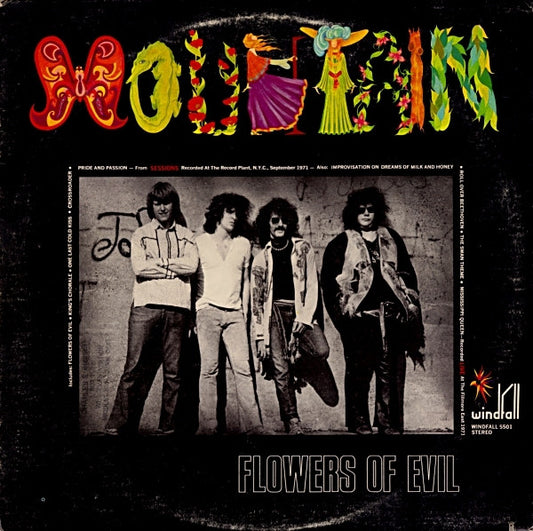 Mountain - Flowers Of Evil (LP, Album)