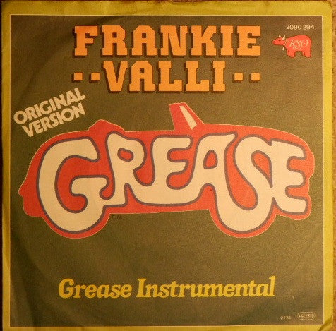 Frankie Valli - Grease (7", Single)