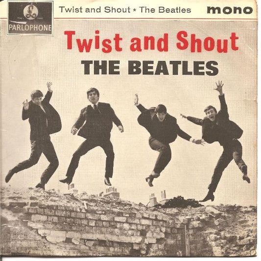 The Beatles - Twist And Shout (7", EP, Mono, Fir)