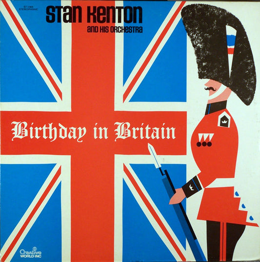 Stan Kenton And His Orchestra - Birthday In Britain (LP, Album)