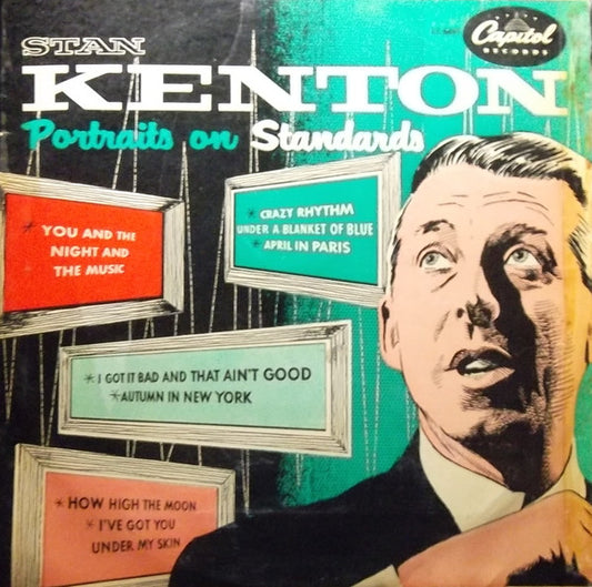Stan Kenton - Portraits On Standards (10", Mono)