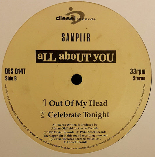 All About You - Fall 4 You (12", EP, Smplr)