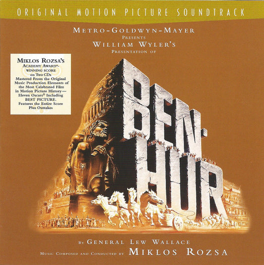 Miklos Rozsa* - Ben-Hur A Tale Of The Christ (2xCD, RE, RM)