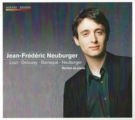 Jean-Frédéric Neuburger - Liszt*, Debussy*, Barraqué*, Neuburger* - Récital De Piano (CD)