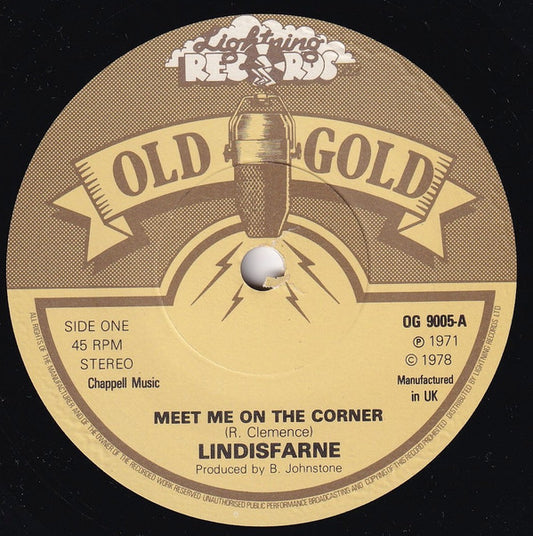 Lindisfarne - Meet Me On The Corner / Lady Eleanor (7", Single)