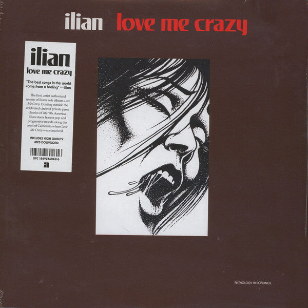 Ilian - Love Me Crazy  (LP, Album, RE)