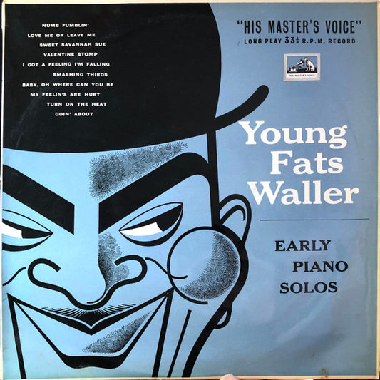 Fats Waller - Young Fats Waller - Early Piano Solos (10", Mono)