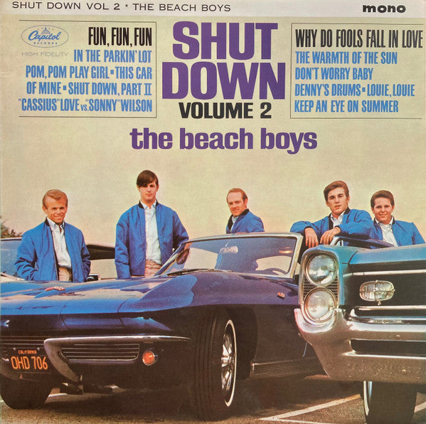 The Beach Boys - Shut Down Volume 2 (LP, Album, Mono)