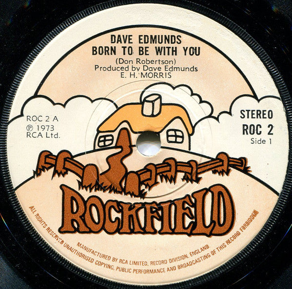 Dave Edmunds - Born To Be With You (7", Single, Sol)