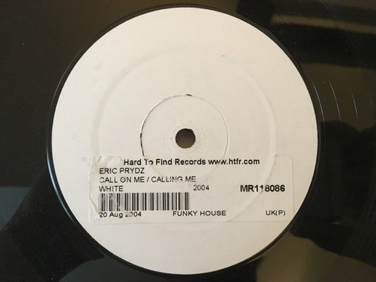 Eric Prydz - Call On Me / Calling Me (12", W/Lbl)