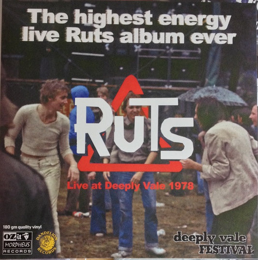 The Ruts - Live At Deeply Vale 1978 (LP, Album, Ltd, Num, Pur)