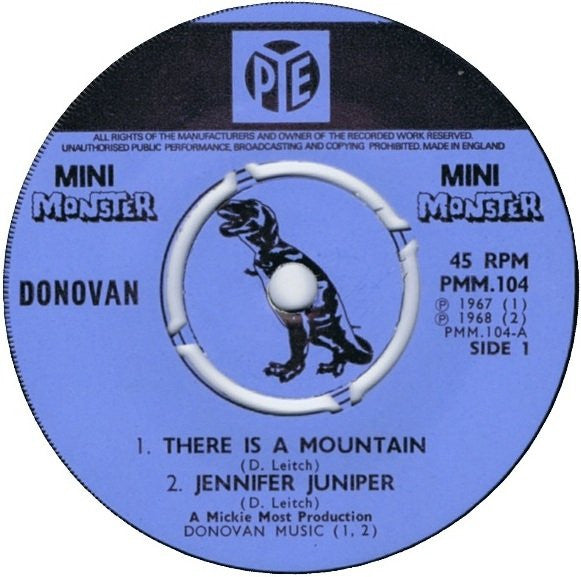 Donovan - There Is A Mountain (7", EP, Pus)