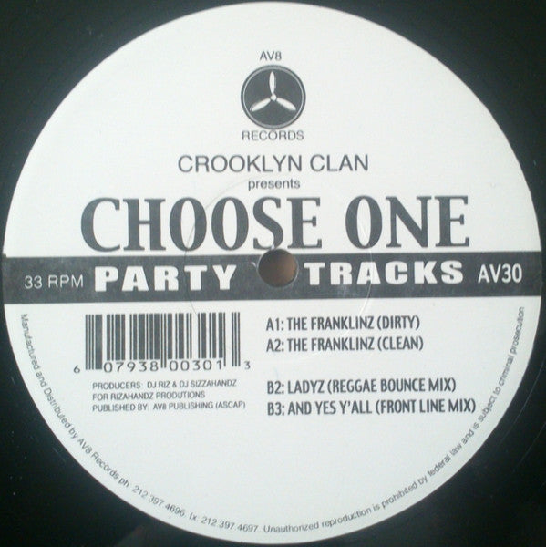 Crooklyn Clan - Choose One (12")
