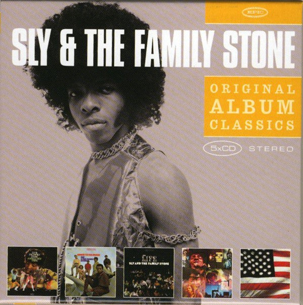 Sly & The Family Stone - Original Album Classics (Box, Album, Comp + CD, Album, RE + CD, Album, RE +)