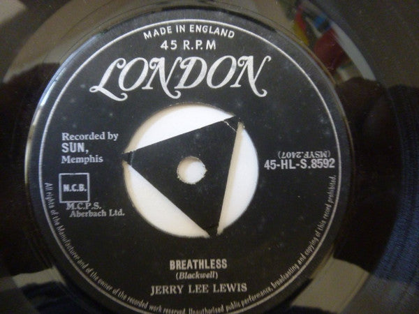 Jerry Lee Lewis - Breathless (7", Single)