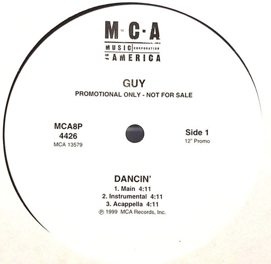 Guy - Dancin' (12", Promo)