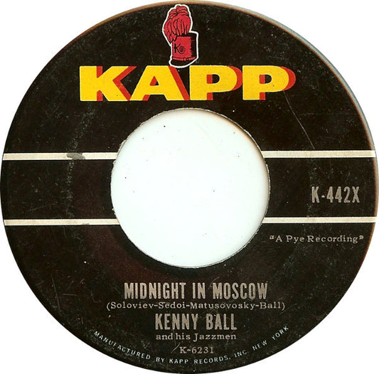Kenny Ball And His Jazzmen - Midnight In Moscow / American Patrol (7", Single, Roc)