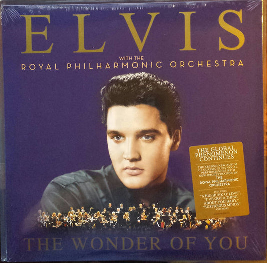 Elvis* With The Royal Philharmonic Orchestra - The Wonder Of You (2xLP, Album)