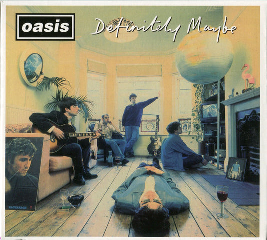 Oasis (2) - Definitely Maybe (CD, Album, RE, RM)