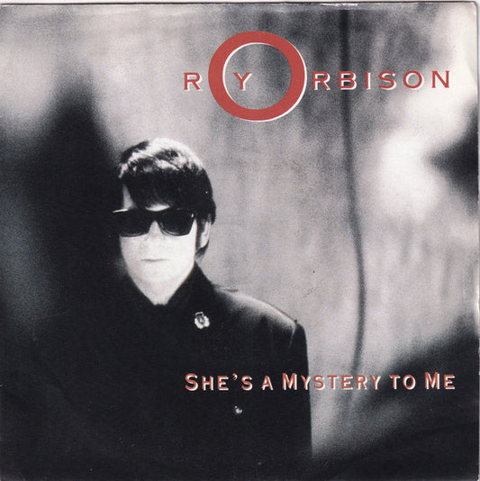Roy Orbison - She's A Mystery To Me (7", Single, Sol)