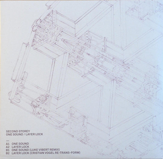 Second Storey - One Sound / Layer Lock (12", EP, Ltd, 180)