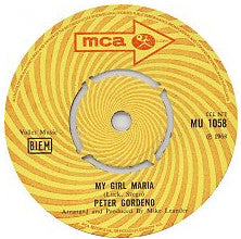 Peter Gordeno (2) - My Girl Maria (7", Single)