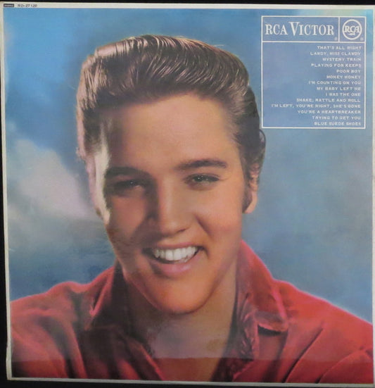 Elvis Presley - Elvis (LP, Comp, Mono, RP)