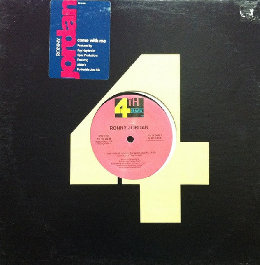 Ronny Jordan - Come With Me (12", Promo)