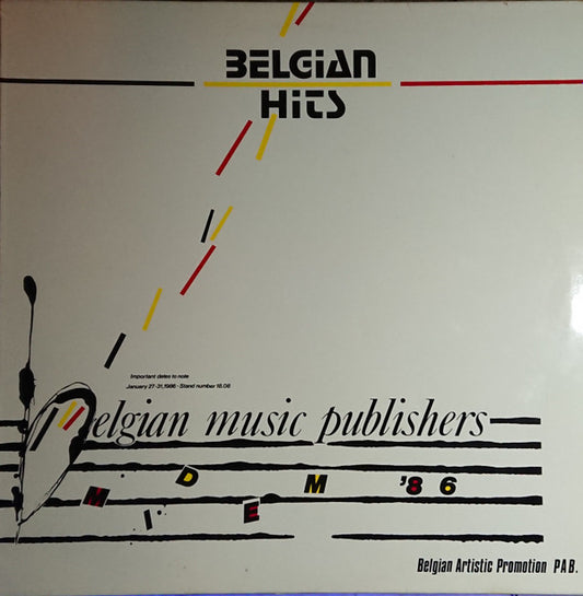 Various - Belgian Hits (LP, Comp, Promo)