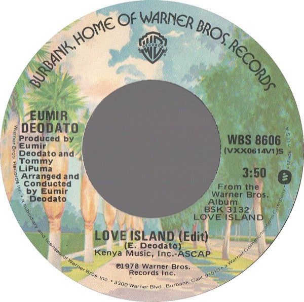Eumir Deodato - Love Island / Whistle Bump (7")