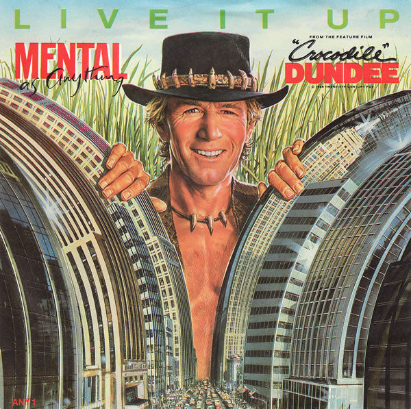 Mental As Anything - Live It Up (7", Single, RE)