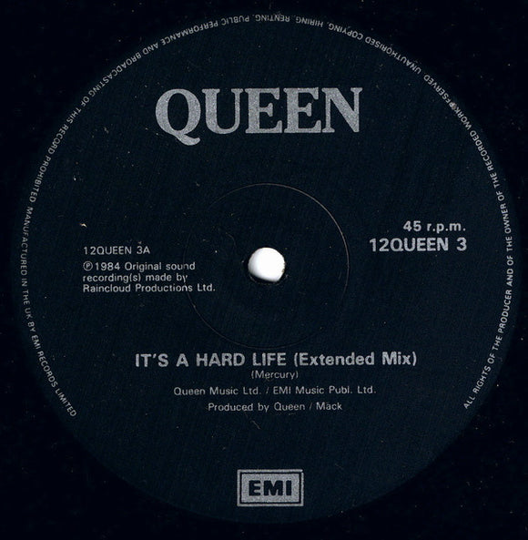 Queen - It's A Hard Life (Extended Mix) (12