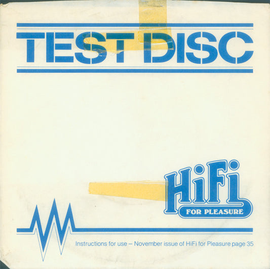 No Artist - Test Disc (7")