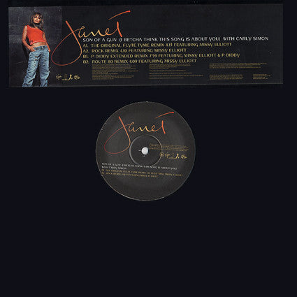 Janet* - Son Of A Gun (I Betcha Think This Song Is About You) (12", Promo)