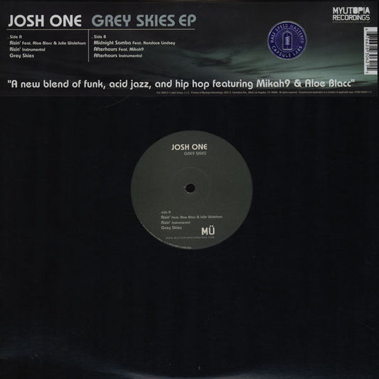 Josh One - Grey Skies EP (12", EP)