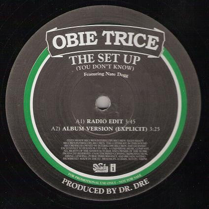 Obie Trice - The Set Up (You Don't Know) (12", Promo)