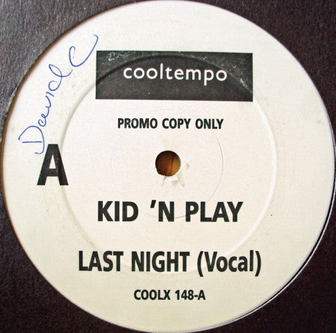 Kid 'N Play* - Last Night (12", Promo)