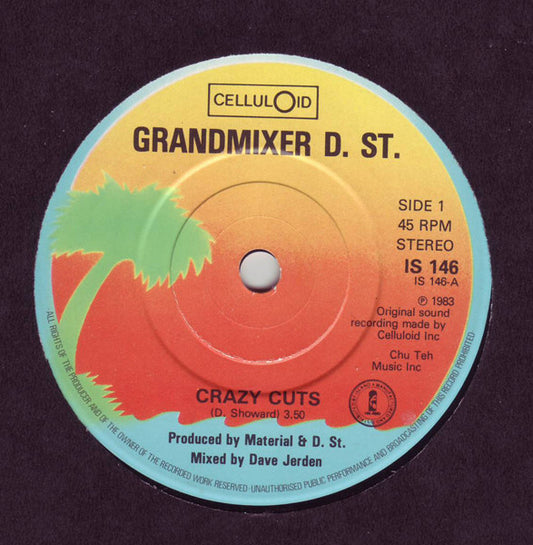Grandmixer D. ST.* - Crazy Cuts (7")