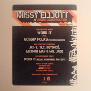 Missy Elliott - Under Construction (Edited Version) (2xLP, Album, Promo)