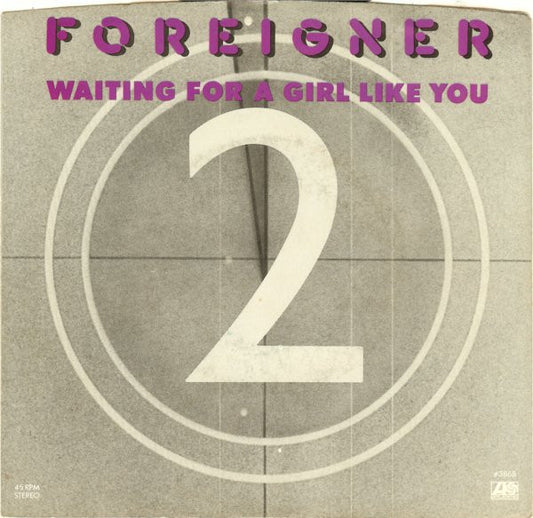 Foreigner - Waiting For A Girl Like You (7", Single, SP )