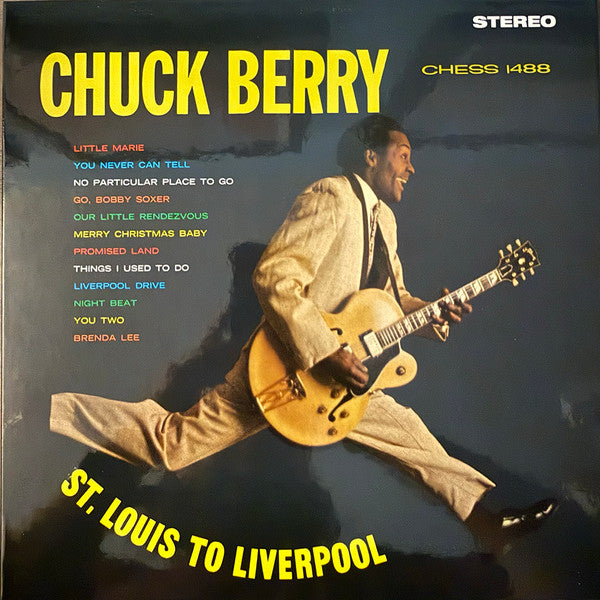 Chuck Berry - St. Louis To Liverpool (LP, Album, Mono, RE, RM, 180)