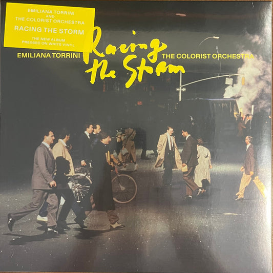 Emiliana Torrini, The Colorist Orchestra - Racing The Storm (LP, Album, Whi)
