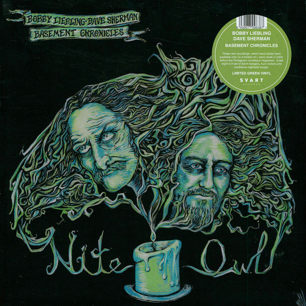 Bobby Liebling & Dave Sherman Basement Chronicles* - Nite Owl (LP, Album, Ltd, RE, Gre)