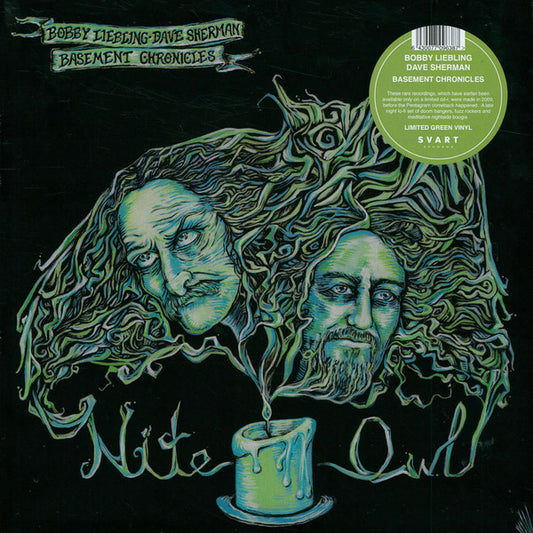 Bobby Liebling & Dave Sherman Basement Chronicles* - Nite Owl (LP, Album, Ltd, RE, Gre)
