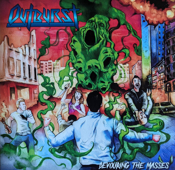 Outburst (26) - Devouring The Masses (LP, Album)
