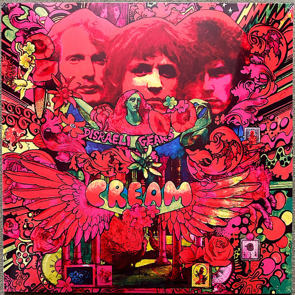 Cream (2) - Disraeli Gears (LP, Album, Ltd, RE, Red)