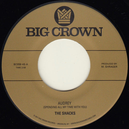 The Shacks - Audrey (7", Single)