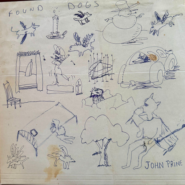 John Prine - Found Dogs (LP, Album, RSD, Ltd, Num, Hea)