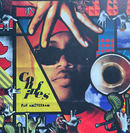 Pan Amsterdam - Confines (LP, Album, Red)